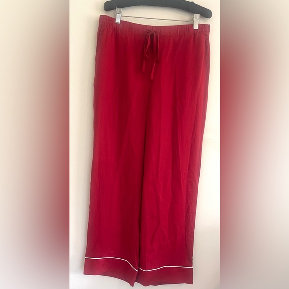 NWT - Soma - Woven Pajama Pants - PAINT THE TOWN RED | size | SMALL - Picture 5 of 8